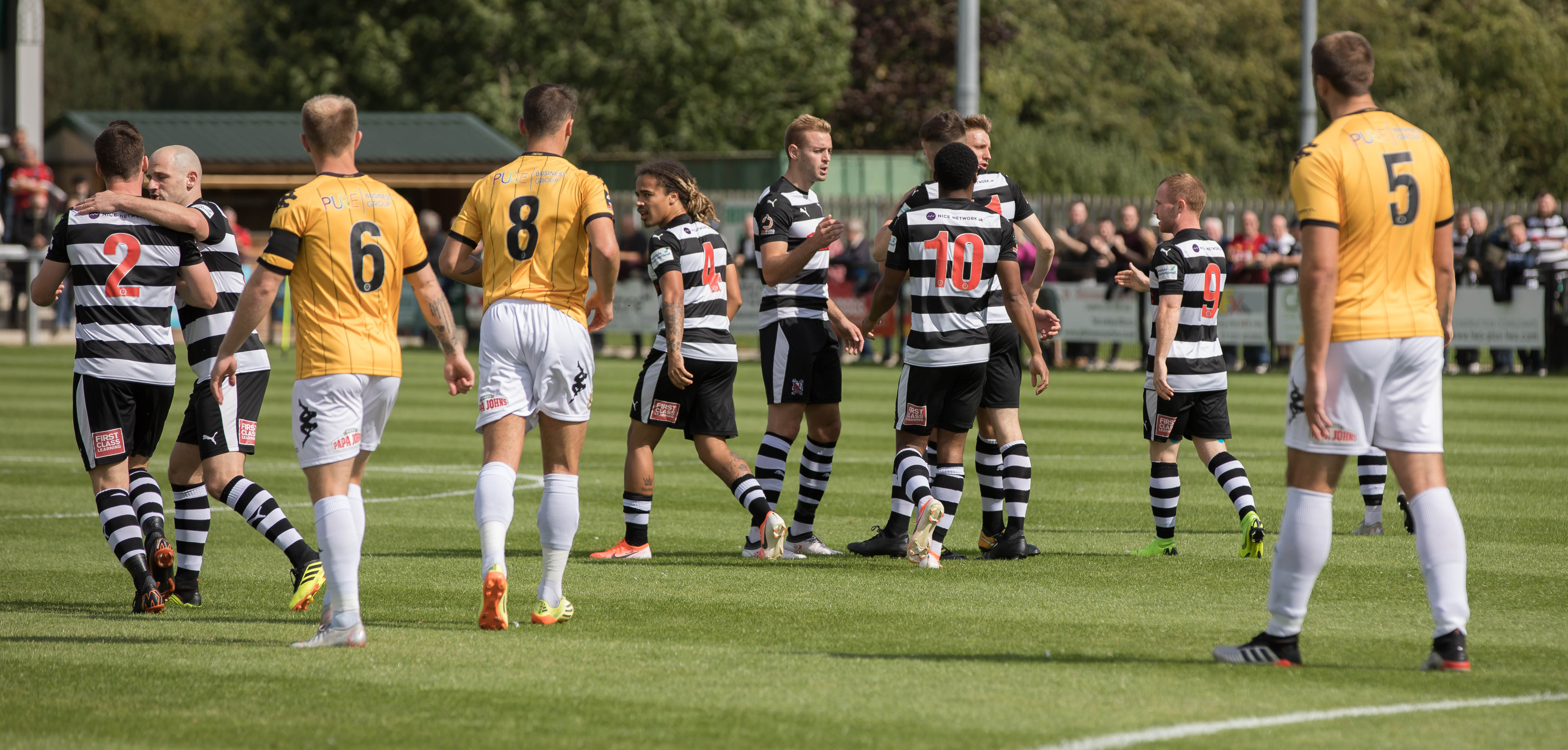 Goal action from Saturday News Darlington Football Club